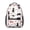 Cat and Heart, variant on Multicolor Cat Head Pink Pattern Backpack for School, Cute School Bag with Adjustable Shoulder Straps and Padded Back, 15.3"x11"x6.7"