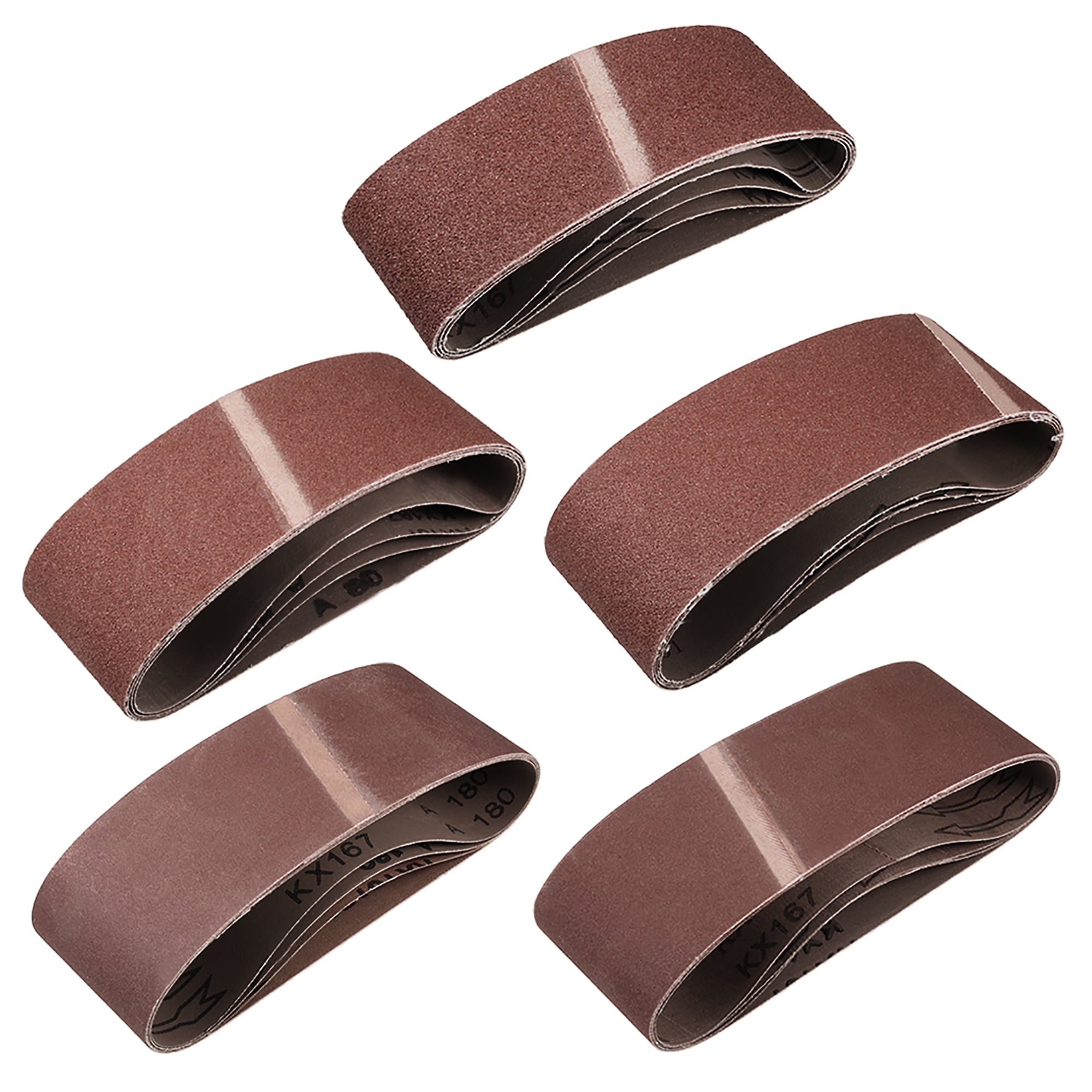 3" x 18" Abrasive Sanding Belt 60/80/100/180/240Grits Aluminum Oxide