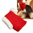 thumbnail image 4 of Sombrero de perro ANGGREK de Navidad cálido poliéster de decoración, 4 of 8