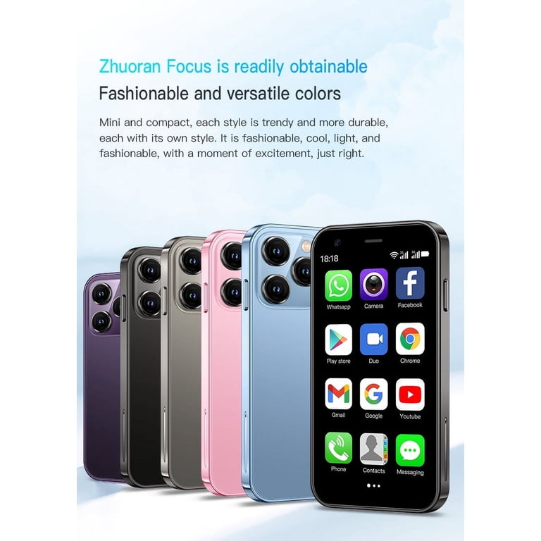 SOYES XS15 Android 8.1 2GB RAM 16GB ROM Ultra-thin 3 Inch Dual SIM