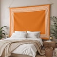 thumbnail image 3 of Burnt Orange Geometric Large Tapestry for Bedroom Wall Hanging Tapestry, Country Greece Key Art Ceiling Backdrop Tapestries Poster Blanket Wall Decor for Teens Room Living Room Dorm 85" x 90", 3 of 8