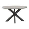thumbnail image 3 of Picket House Furnishings Edge Round Dining Table with Light Grey Top in Espresso, 3 of 5