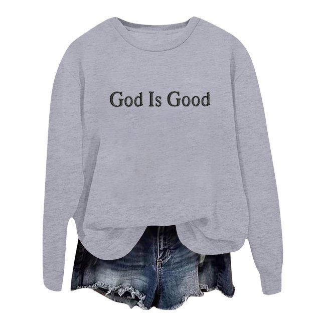 WEAIXIMIUNG Sweatshirts pour Femmes avec Fermetures Éclair Pull à Capuche Imprimé Lettre Col Rond pour Automne & Hiver