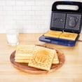 thumbnail image 3 of Uncanny Brands Star Wars The Mandalorian Grogu Square Waffle Maker, 3 of 9