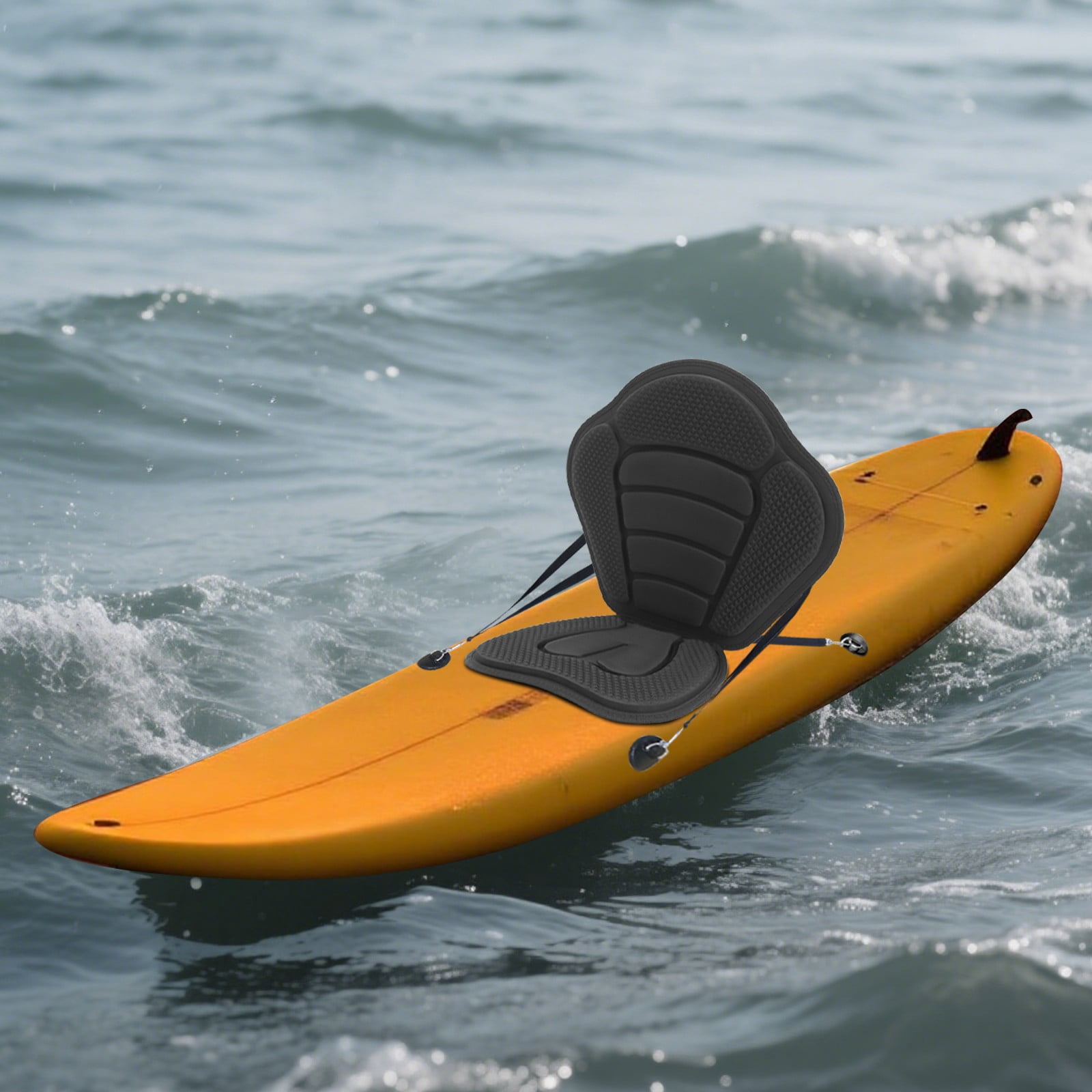 Kayak Seat, Thicken Seat Cushion for Kayak, Adjustable Boat Seat, suitable for kayaks, canoes, paddleboards, fishing boats, and inflatable boats