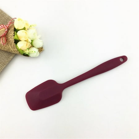 

AOWA 1PC Silicone Spatula Baking Rubber Scraper integrated high temperature resistance