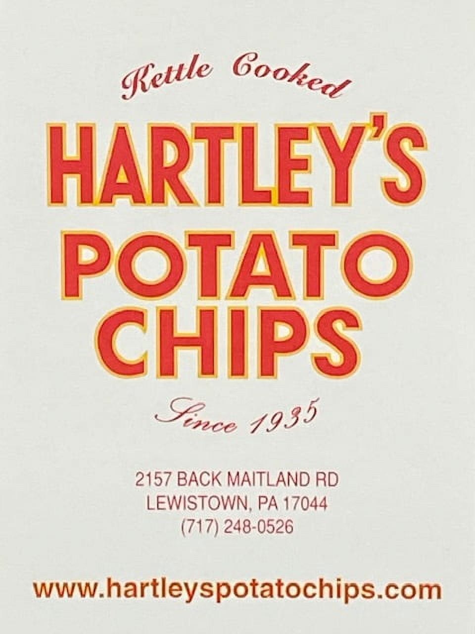 9oz. Hartley's Plain Potato Chips