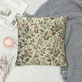 thumbnail image 2 of GOSMITH  Spring Daisy Floral Pillow Covers Sage Green Brown Beige Vintage Flowers Decorative Pillow Cases Block Print Throw Pillows Farmhouse Decor for Sofa Couch Cushion Outdoor, 2 of 5