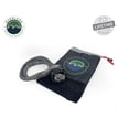 thumbnail image 2 of Overland Vehicle Systems Shackle Rope 19-8716 7/16 Inch Diameter Rope; Rated to 41 000 Pounds; With Collar; Gray; With Storage Bag, 2 of 5