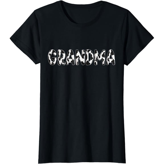 Cow Grandma Birthday Family Matching Mothers Day Boy Girl T-Shirt