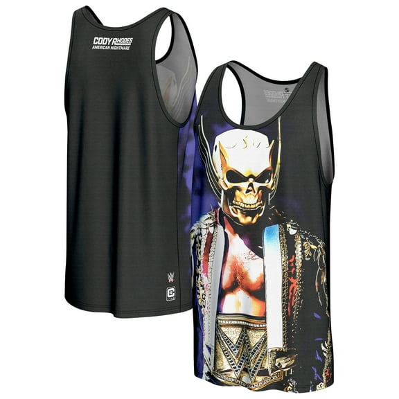 Men's ProSphere Black Cody Rhodes American Nightmare Tank Top