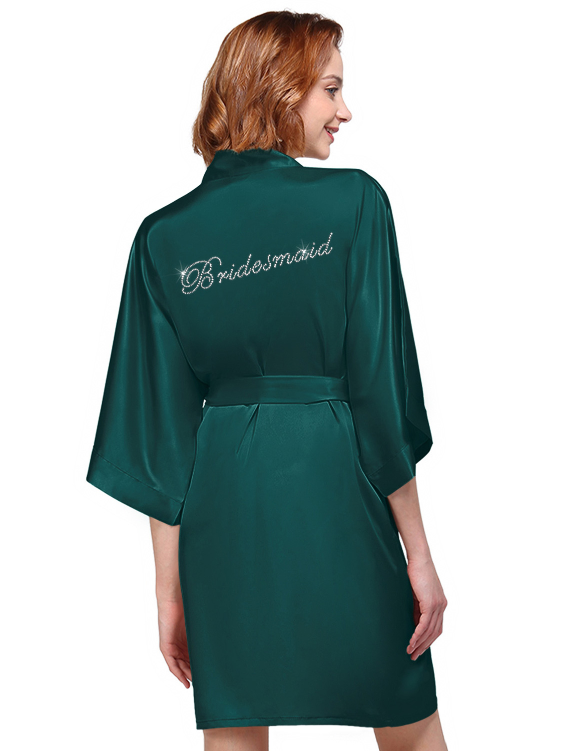 AW BRIDAL Bridesmaid Robes, Satin 