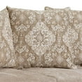thumbnail image 4 of Furniture of America Safin Traditional Chenille 2-Piece Sofa Set in Beige, 4 of 6