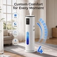 thumbnail image 3 of Humidifiers for Bedroom Large Room with 10L/2.65 Gal Large Humidifier, 24H Timer Smart App & Remote Control, 4 Mist Levels Room Humidifier for Bedroom, 3 of 11
