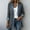 Dark Gray, variant on Womens Shacket Jackets, Fashion Denim Patchwork Single-Breasted Lapel Collar Outerwear for Women Dark Blue Size M