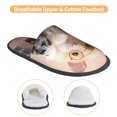 thumbnail image 3 of Fotbe Cute Mouse In Glasses Pantuflas Peludas para Mujer con Estampado, Zapatillas de Peluche, Zapatos de Invierno para Casa, Uso Interior y Exterior-Large, 3 of 8