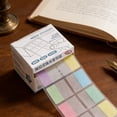 thumbnail image 7 of Hyknon 120 Piece Sticky Index Tabs for Notebook Binder File, Writable Repositionable Divider Bible Label Colored Paper Markers for Office Work College Study, 7 of 7
