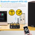 thumbnail image 5 of Douk Audio HiFi GE5654 Tube Preamp Bluetooth 5.0 Audio Receiver USB DAC Headphone Amp APTX, 5 of 10