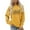 Yellow, variant on Fall Sweatshirts for Women 2025 Long Sleeve Crewneck Loose Fit Letter Graphic Sweatshirt Pullover Tops