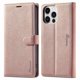 thumbnail image 1 of Funda de cuero PU yuxing FORWENW F1 Series para iPhone 14 Pro Oro rosa, 1 of 5