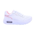 thumbnail image 2 of Tenis escolar Coqueta para niña sintético blanco Mulán con suela cómoda, 2 of 5