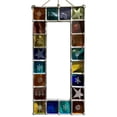 thumbnail image 1 of Handmade Stained Glass Photobooth Frame, Vertical Hanging Photo Strip Frame, Copper Foil Glass Picture Frame for Memory Display (#D), 1 of 6