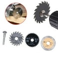 thumbnail image 4 of Saw Blades Set, High Speed Steel Multipurpose  54.8mm Circular Saw Blades Compact  For Cutting Metal Wood, 4 of 8