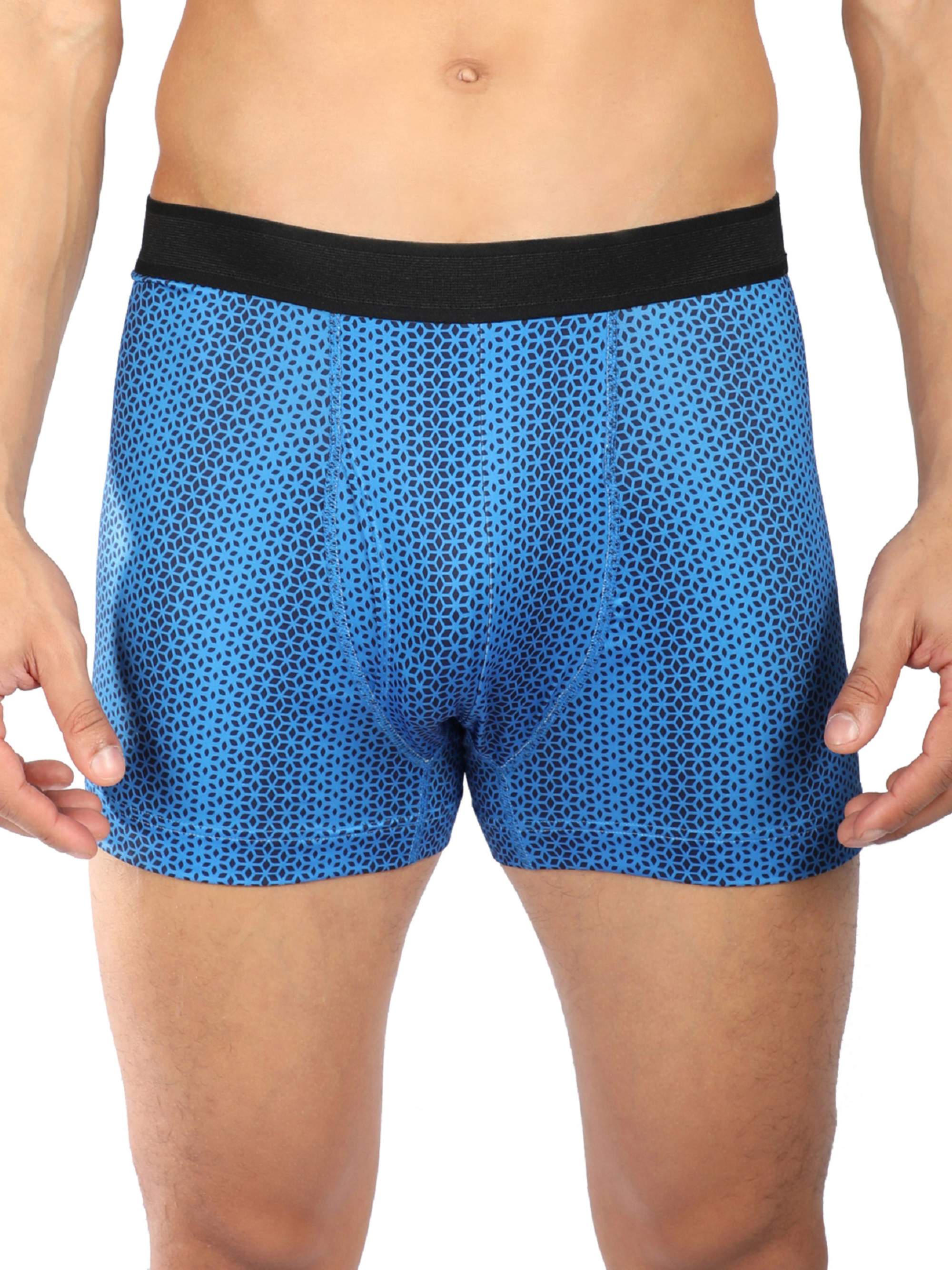 Athletic Works Athletic Works Mens Patterned Short Leg Boxer Brief