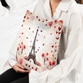 thumbnail image 6 of Eiffel Tower Throw Pillow Covers with Unique Patterns - Set of 2, Available in 16x16, 18x18, and 20x20 Inches for Various Occasions, Sofa, Bed, Chair - Includes Pillow Inserts, Cushion Covers, 6 of 6