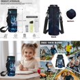 thumbnail image 6 of Yspwyqan Kids Backpack Set for Boys Ages 8-12, Sea Bubble Blue Axolotl Backpack and Lunchbox Set with Water Bottle Bag, Large Capacity Front Pocket Adjustable Straps Schoolbag, 6 of 7