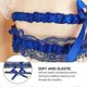 thumbnail image 2 of Blue Garter Wedding Leg Garter Bridal Legs Garter Wedding Garter Bridal Garter Belt Bow Lace Garter, 2 of 3