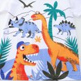 thumbnail image 5 of Toddler Boy Summer Clothes Cartoon Cotton Summer Short Sleeve T Shirt And Shorts Kids Outfit Set 2-7 Year, 5 of 7