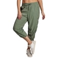 thumbnail image 5 of RBX Active Women's Plus Size Lightweight Woven Capri Pant With Pockets, 5 of 6