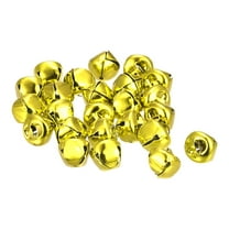 13mm Jingle Bells Craft Bells Carbon Steel Electroplating Gold Tone 24 Pack