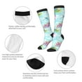 thumbnail image 3 of Fuzoiu Dragonfly Floral Print Adult Stockings,Crew Socks,Unisex Fashion Socks, Casual Sports Socks,Comfortable Crew Socks for Everyday Wear and Sports, 3 of 6