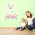 thumbnail image 2 of In Your Heart Cat Marie Life Quote Cartoon Quotes Decors Wall Sticker Art Design Decal for Girls Boys Kids Room Bedroom Nursery Kindergarten Home Decor Stickers Wall Art Vinyl Decoration (30x27 inch), 2 of 2