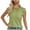 Green, variant on Summer Fashion Plus Size Tank for Women Trendy Clothes 2025 Casual Solid Round Neck Up to 65% off!