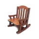 thumbnail image 2 of 1:12 Sillón mecedora de madera Silla de casa de muñecas Muebles en miniatura Modelo Casa de muñecas Juguete de regalo Inevent FN0068-00B, 2 of 6