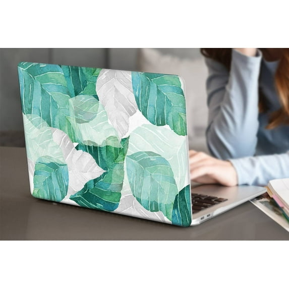 KSK KAISHEK Hard Shell Compatible with 2023 - 2021 Rel. MacBook Pro 14" with Touch ID Type C + Black Keyboard Cover Model: A2779 M2 & A2442 M1 Flowers 63_1