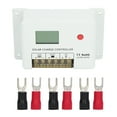 thumbnail image 1 of Controlador de carga solar con parámetros de carga, circuito MOS ajustable, regulador de carga solar PWM de 12 V, 24 V y 20 A., 1 of 14