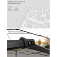 thumbnail image 5 of 10'x10' Pop up Canopy Tent with 210 D Oxford Fabric, Portable Instant Commercial Canopy Including 4Pcs Sidewalls 4 Stakes 4 Ropes 4 Sandbags for Farmers' Market, Patio, Outdoor, Camping-White, 5 of 5