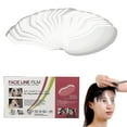 thumbnail image 1 of 50 Pcs Shower Face Eye Shields,waterproof Eye Shield After Cataract Surgery,transparent Shower Face Shield Microblading Shower Visor Kb, 1 of 5