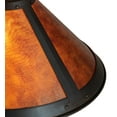 thumbnail image 3 of Meyda Tiffany 25962 15" W Van Erp Amber Mica Torchiere Replacement Shade - Amber Mica, 3 of 5