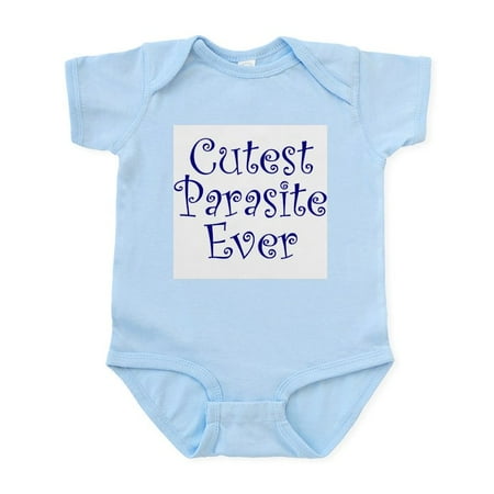 

CafePress - CUTEST PARASITE EVER Infant Bodysuit - Baby Light Bodysuit Size Newborn - 24 Months