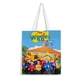 thumbnail image 1 of The Wiggles Bolso de tela con estampado de lienzo para mujer, bolsa de compras reutilizable y estética, con cremallera interior, regalo para mujer,38*45cm., 1 of 6