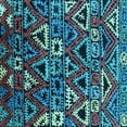 thumbnail image 1 of Ahgly Company Indoor Square Solid Light Blue Modern Area Rugs, 3' Square, 1 of 4