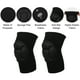 thumbnail image 5 of Rodilleras protectoras Unique Bargains poliéster suaves transpirables deporte gimnasio patinaje negro talla XL, 5 of 7