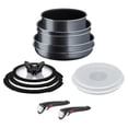 thumbnail image 1 of Batería de 12 Piezas Apilable con Mango Removible T-fal Ingenio XL Force L1589002, 1 of 5