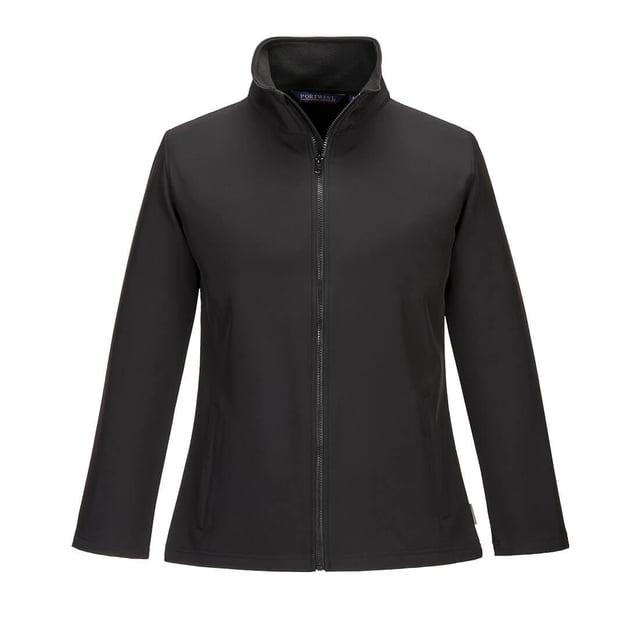 Portwest - Chaqueta Softshell para Mujer (Negro)