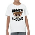 thumbnail image 2 of Cool Ramen Noodles Bowl Fun Youth's T-shirt, 2 of 3